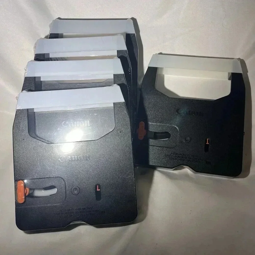 5 Genuine Canon SC-70 Black Correctable Film Ribbon Cassettes. All New